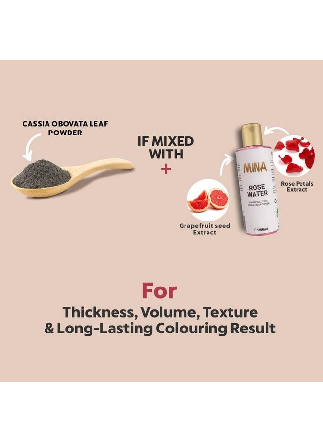 MinaiBrow Tint Kit Dark Brow | Natural Spot Coloring Brow Tinting Powder with Stain remover, Softly Removes Color from Skin - Smudge Proof Tint
