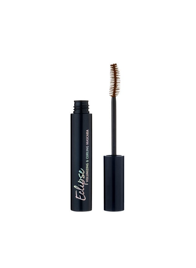 Lune+Aster Eclipse Volumizing & Curling Mascara - Brown - Volumizing & curling vegan tubular mascara that won't smudge, yet removes easily with warm water
