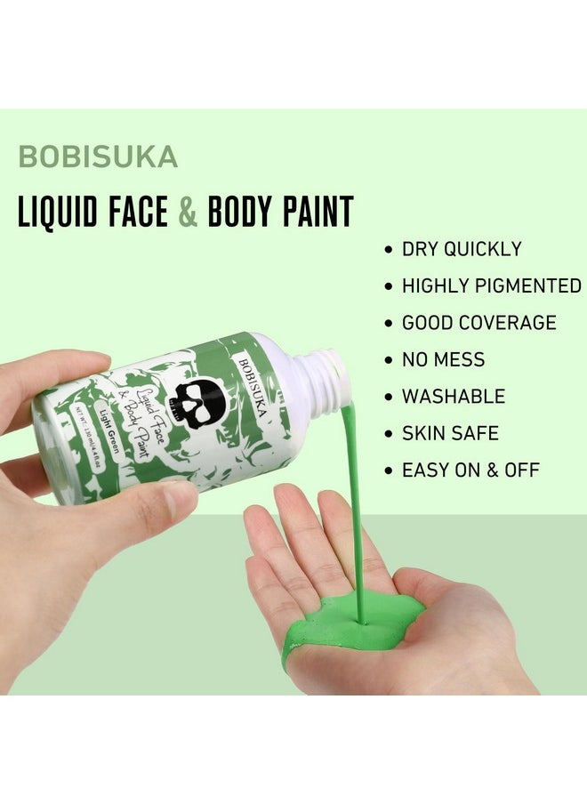 BOBISUKA Light Green Liquid Texture Face and Body Paint Washable
