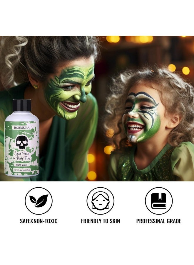 BOBISUKA Light Green Liquid Texture Face and Body Paint Washable