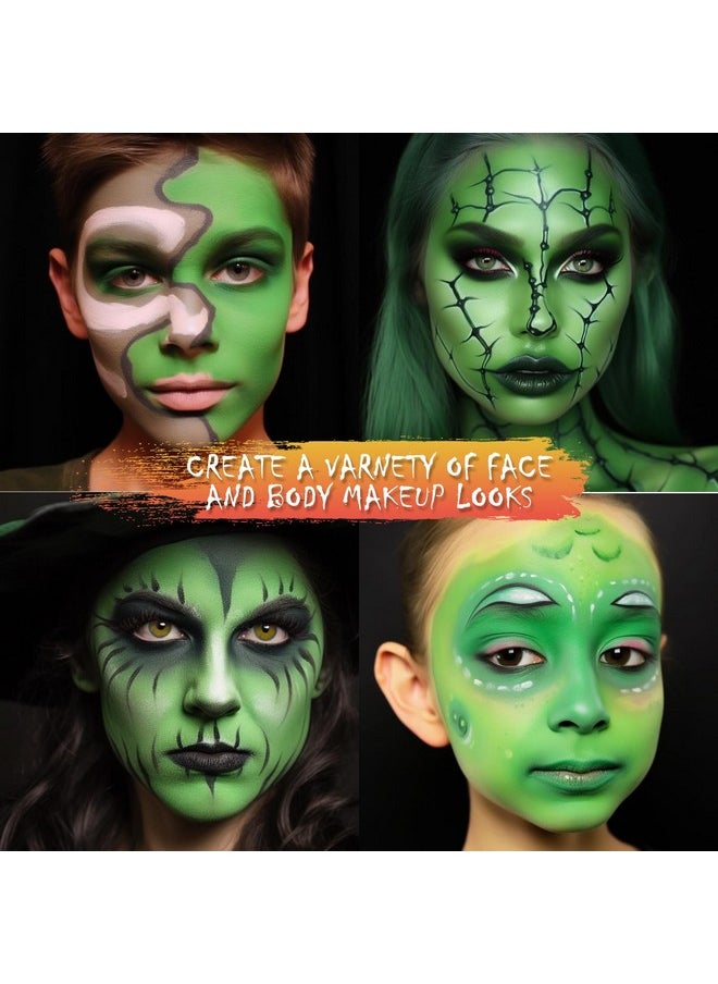 BOBISUKA Light Green Liquid Texture Face and Body Paint Washable