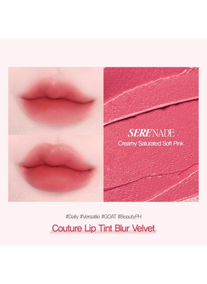 Espoir Couture Lip Tint Blur Velvet # Serenade Combo | Popular Color Limited Lip Tint Combo | Lightweight Matte Finish without Oil | Daily and Versatile Pink | Korean Lip Makeup | K-Beauty