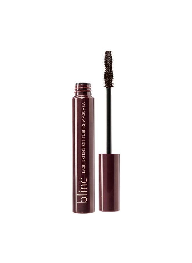 Blinc Lash Extension Tubing Mascara, Extreme Lengthening and Defining Mascara with Biotin, Ultra-Longwearing Washable Mascara, Clean, Vegan and Cruelty-Free, 9mL / 0.30 Fl. OZ (Brown)