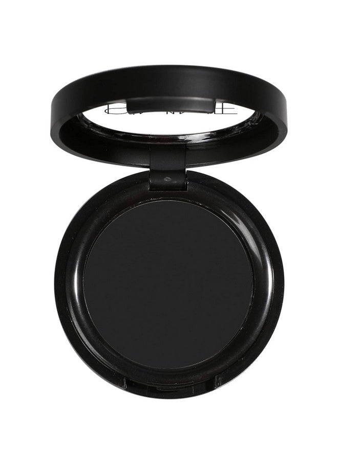 ISMINE Single Black Matte Eyeshadow Powder Palette High Pigment, Longwear, Intense Color Best Black Eyeshadow