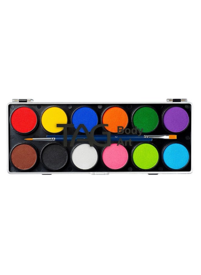 TAG Face & Body Paint - Regular Palette 12 x 10g