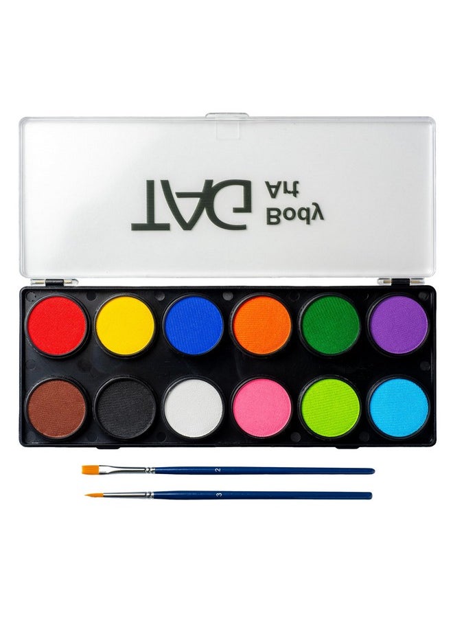 TAG Face & Body Paint - Regular Palette 12 x 10g