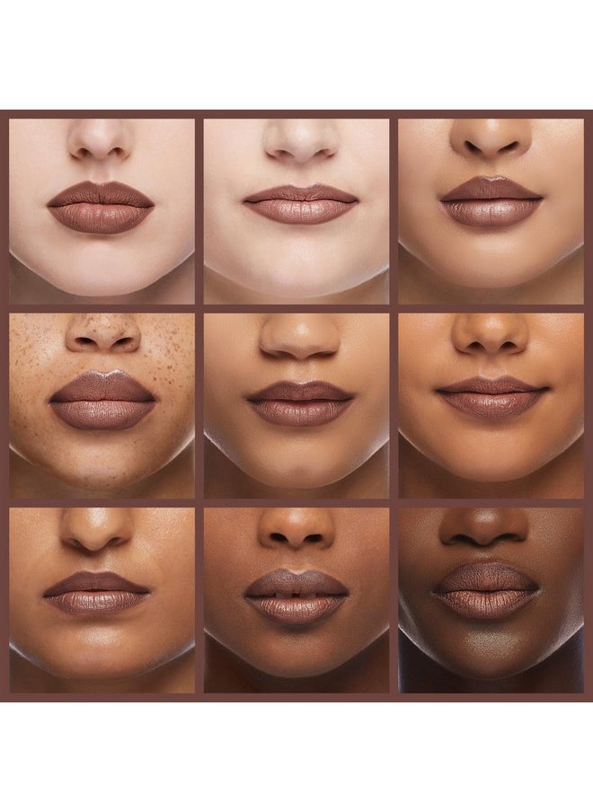 Honeybee Gardens Irresistible Lip Liner In Perfection, Mocha Rose Color, Long-Lasting, Gluten-Free, Vegan, 0.04 oz