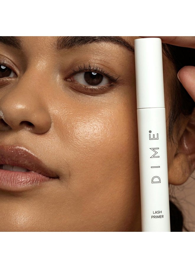 DIME Beauty Lash Primer, Eyelash Primer for Added Mascara Volume and Length, White Prime and Growth Serum, 8 g / 0.28 oz