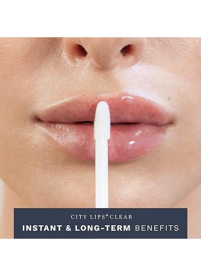 City Beauty City Lips Plumping Lip Gloss Tinsel Town - High-Shine Gloss for Fuller, Younger-Looking Lips | Hydrating & Smoothing Lip Treatment Hyaluronic Acid