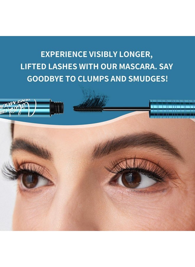 Mascara for Older Women, Black Mascara for Seniors with Thinning Lashes Waterproof Volumizing Mascara, Hypoallergenic Mascara for Sensitive Eyes (Pack of 1)
