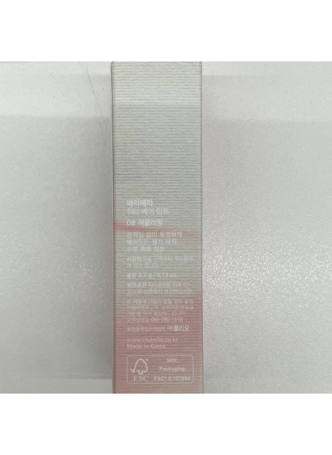 Peripera Water Bare Tint (008 PURE PINK) - Lip Tint, Lip Stain, Glowy Tint