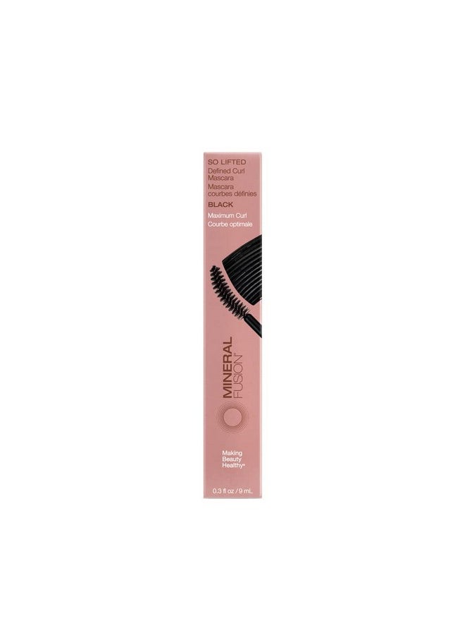Mineral Fusion So Lifted Defined Curl Mascara - Black .3floz
