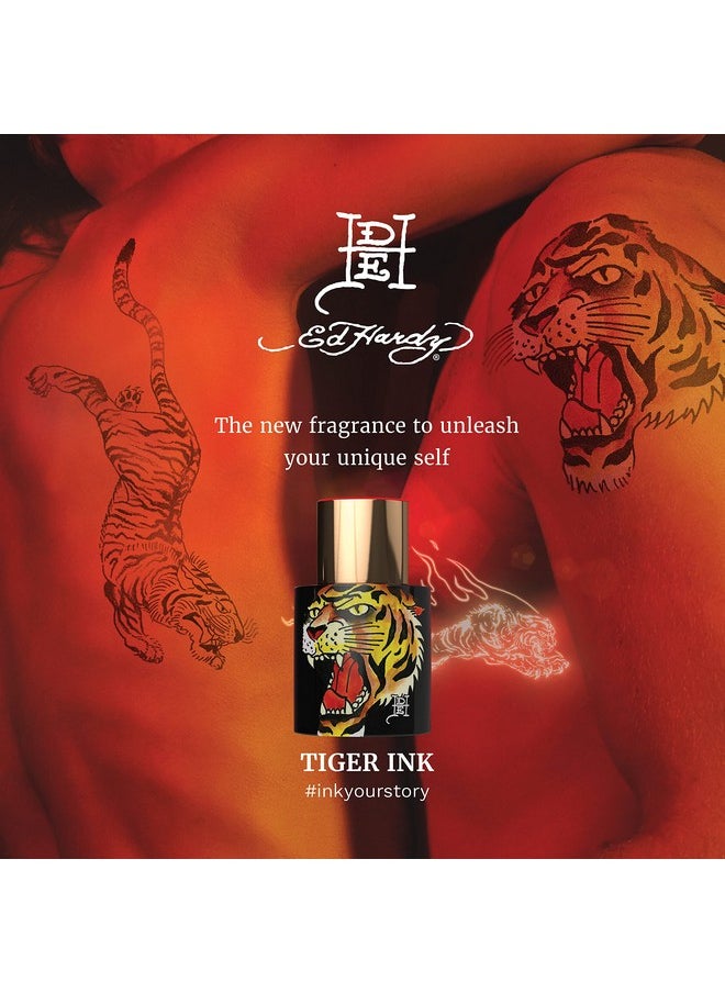 Fragrance Mist by Ed Hardy, Body Spray for Men & Women, Tiger Ink, 8 Fl. Oz