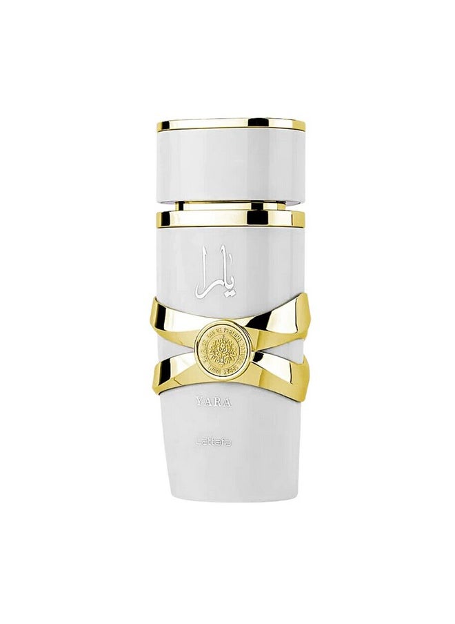 Lattafa for Unisex 3 Piece Eau de Parfum Gift Set (Yara for Women + Yara Moi for Women + Asad for Men) 3.4 Ounce/100 ml each