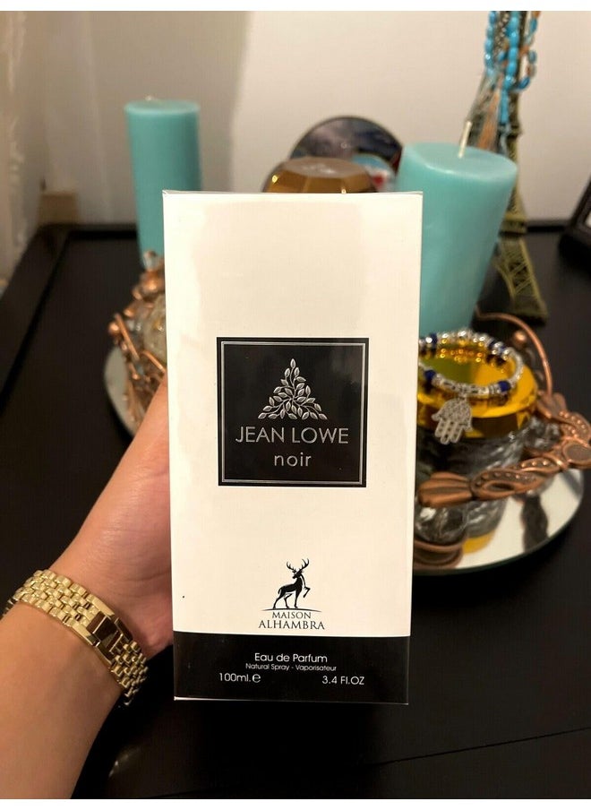 عطر ميزون الحمرا جان لو نوار للرجال - بخاخ أو دو برفيوم 3.4 أونصة