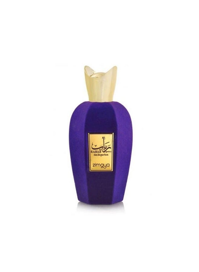 Afnan Zimaya Rabab Gems Eau de Parfum Spray for Unisex, 3.4 Ounce