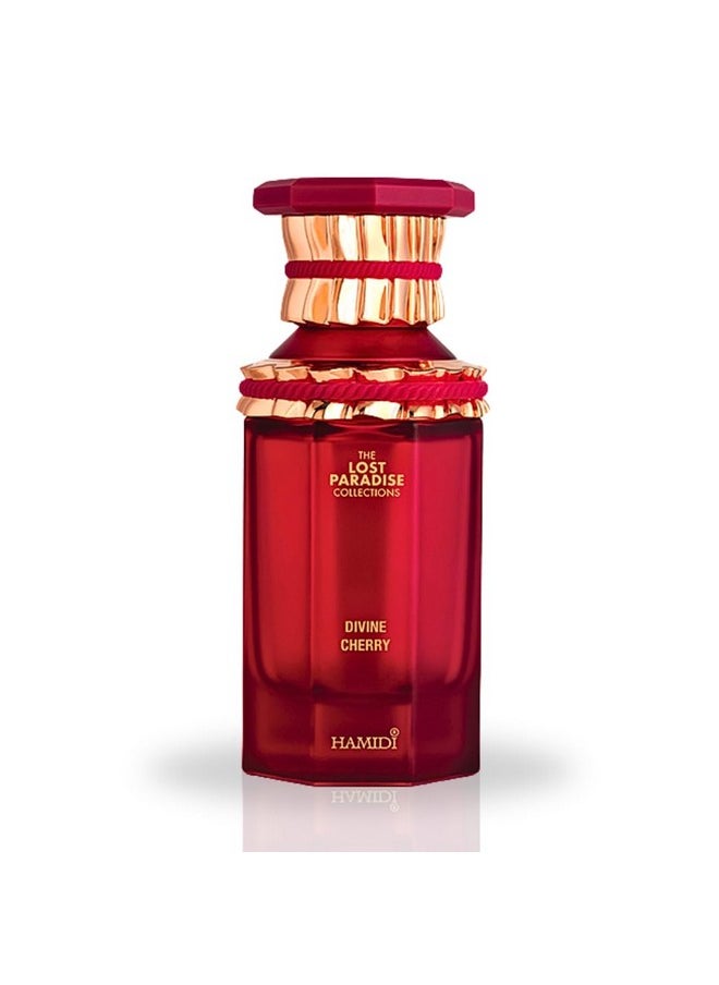 Hamidi DIVINE CHERRY Eau De Parfum Spray 100ML (3.4 OZ) Long Lasting Perfume for Women & Men, Indulge In The Sweetness Of This Enchanting Fragrance, Unisex Perfume