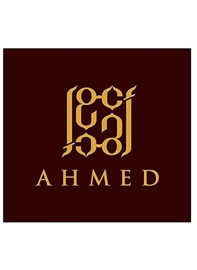 AHMED Oud & Roses 60mL Unisex Oriental Perfume for Men and Women a Woody Floral Oriental Fragrance with Oudh (Frankincense) and Rose Accords