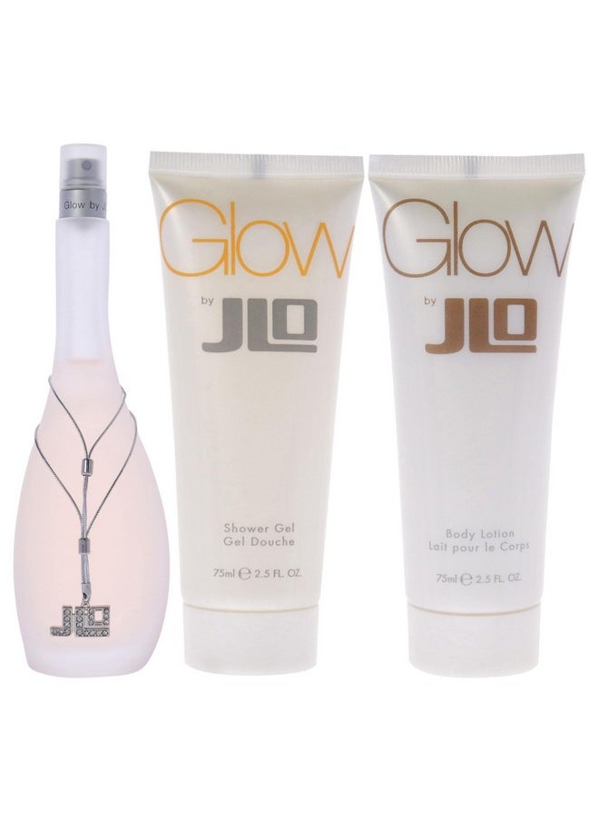 Jennifer Lopez Glow Fragrance Set, 3 Count