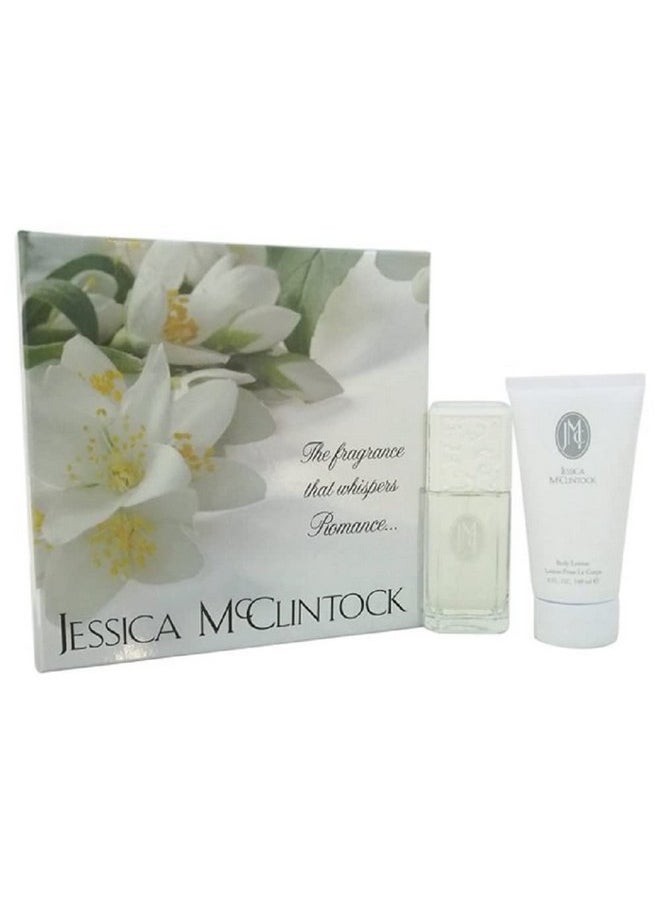 Jessica Mcclintock By Jessica Mcclintock For Women. Gift Set (eau De Parfum Spray 3.4 Oz+ Body Lotion 5.0 Oz)