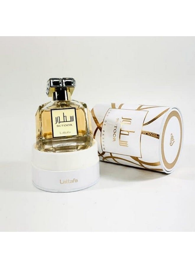 Lattafa Sutoor Eau de Parfum Spray for Women, 3.4 Ounce