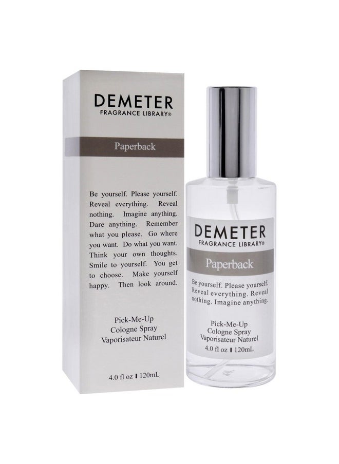 Demeter Paperback Cologne Spray for Unisex, 4 Ounce