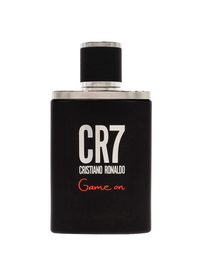 CR7 Cristiano Ronaldo Game On - Eau De Toilette Cologne Scent for Men - Papaya, Ice, Cedar, and Cashmere Wood - Original Men's Fragrance Collection - 1 oz
