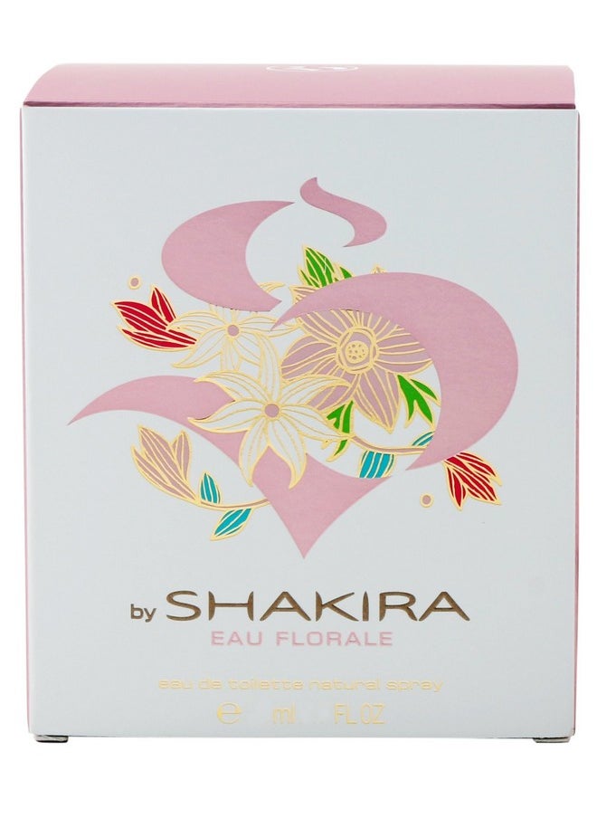 Shakira Perfumes - S Eau Florale for Women - Long Lasting - Femenine, Romantic and Charming Fragance - Fresh and Floral Notes - Ideal for Day Wear - 2.7 Fl Oz