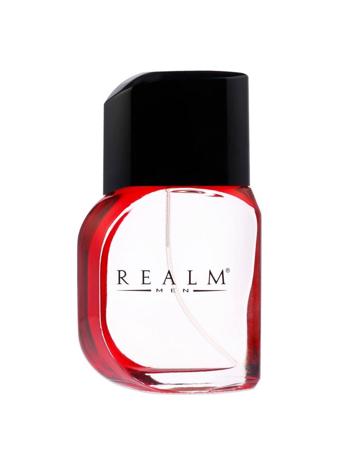Realm By Erox Corporation For Men. Eau De Cologne Spray 3.4 Oz, RED