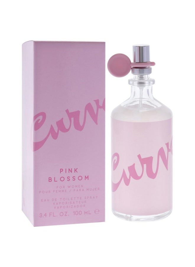 Liz Claiborne Curve Pink Blossom for Women - 3.4 oz EDT Spray