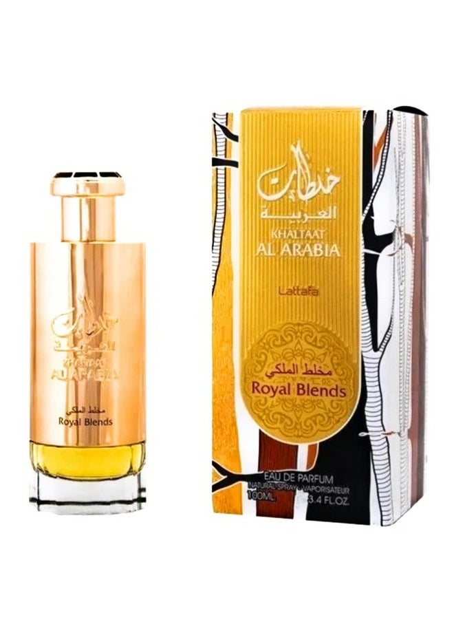 Lattafa Prestige Khaltat Al Arabia for Unisex Eau de Parfum Spray, 3.4 Ounce
