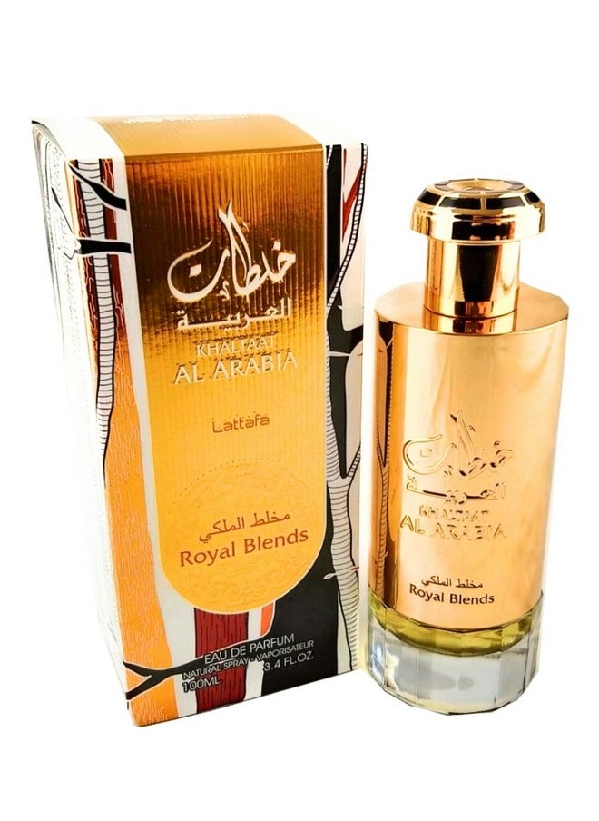 Lattafa Prestige Khaltat Al Arabia for Unisex Eau de Parfum Spray, 3.4 Ounce