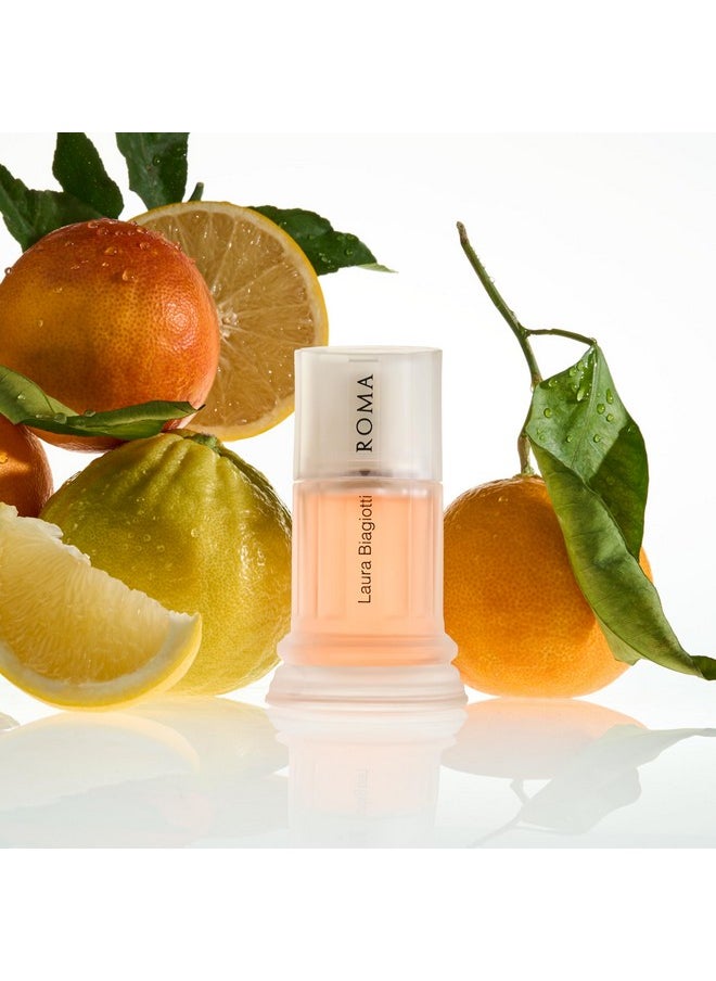 Laura Biagiotti Roma for Women - Sweet and Elegant Scent - Opens with Pink Grapefruit and Black Currant - Unleashes Delicate and Timeless Sensuality - Perfect for Date Night - 3.3 oz EDT Spray