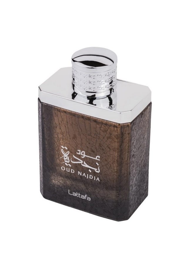 Lattafa Perfumes Oud Najdia for Unisex Eau de Parfum Spray, 3.4 Ounce