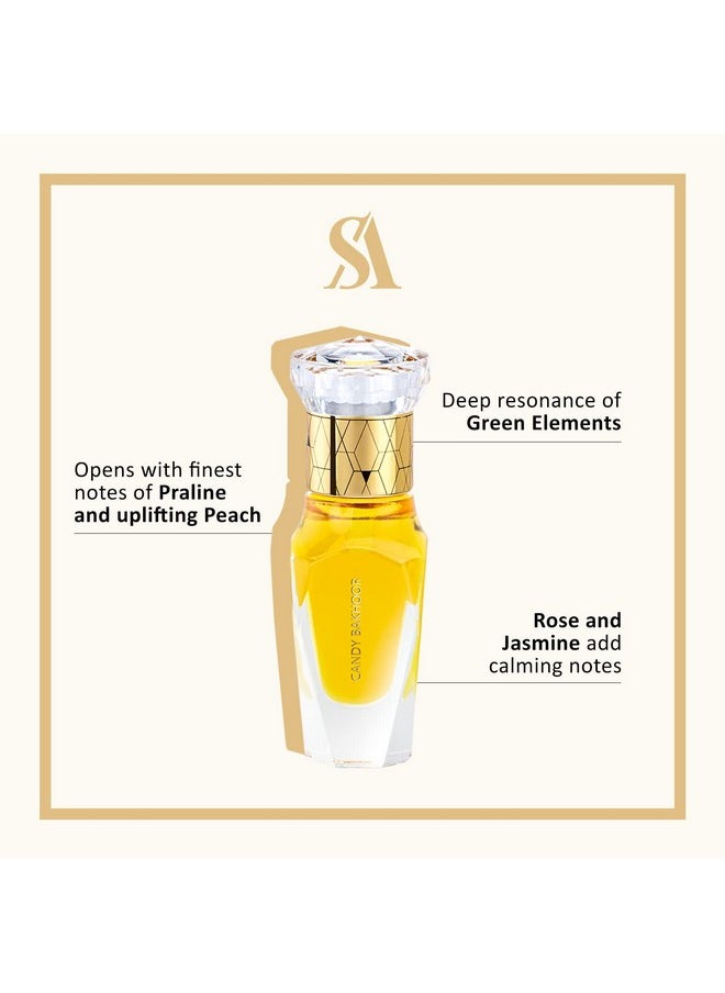 Swiss Arabian Candy Bakhoor For Unisex - Luxury Products From Dubai - Long Lasting Personal Perfume Oil - A Seductive, Exceptionally Made, Signature Fragrance - The Luxurious Scent Of Arabia - 0.4 Oz