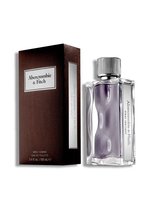 Abercrombie & Fitch First Instinct Men Eau De Toilette, 1.7 Ounce