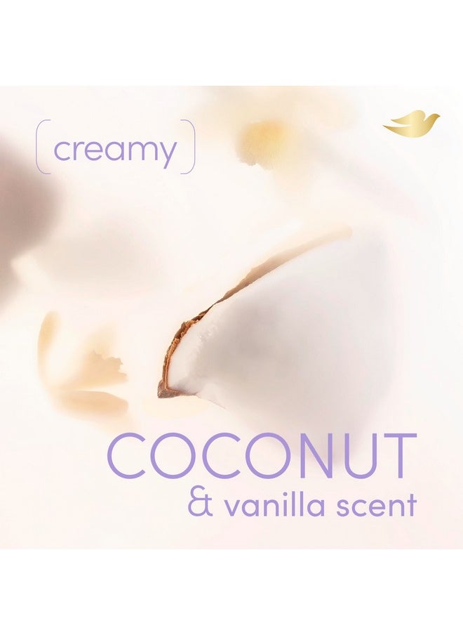 Dove Whole Body Deo Aluminum Free Invisible Spray Deodorant Coconut & Vanilla for 72h Odor Control 4 oz