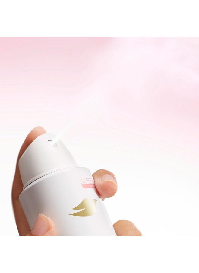 Dove Whole Body Deodorant Cooling Spray Raspberry & Rose Aluminum Free 4oz