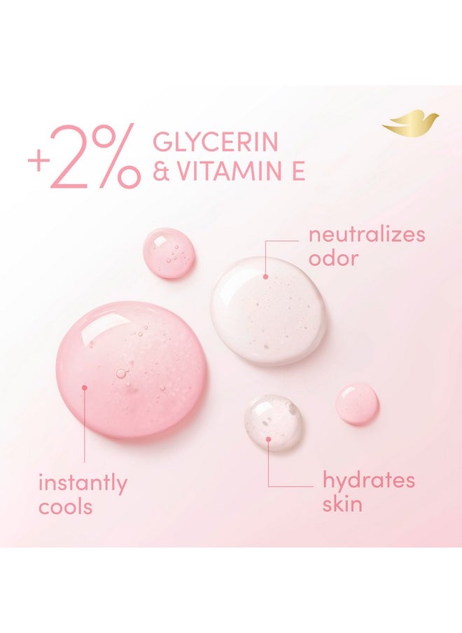 Dove Whole Body Deodorant Cooling Spray Raspberry & Rose Aluminum Free 4oz