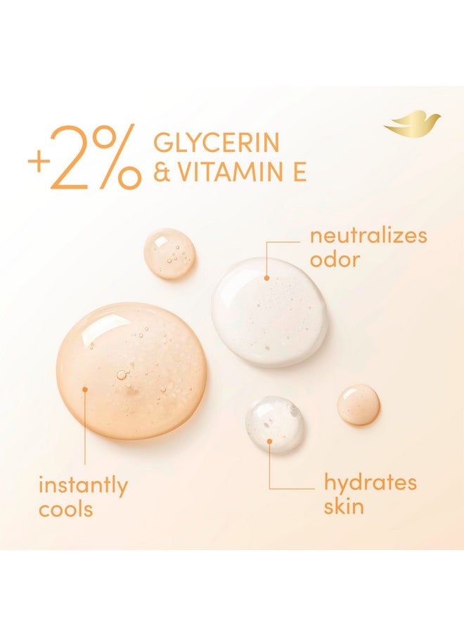 Dove Whole Body Deodorant Cooling Spray Peach & White Tea Aluminum Free 4oz