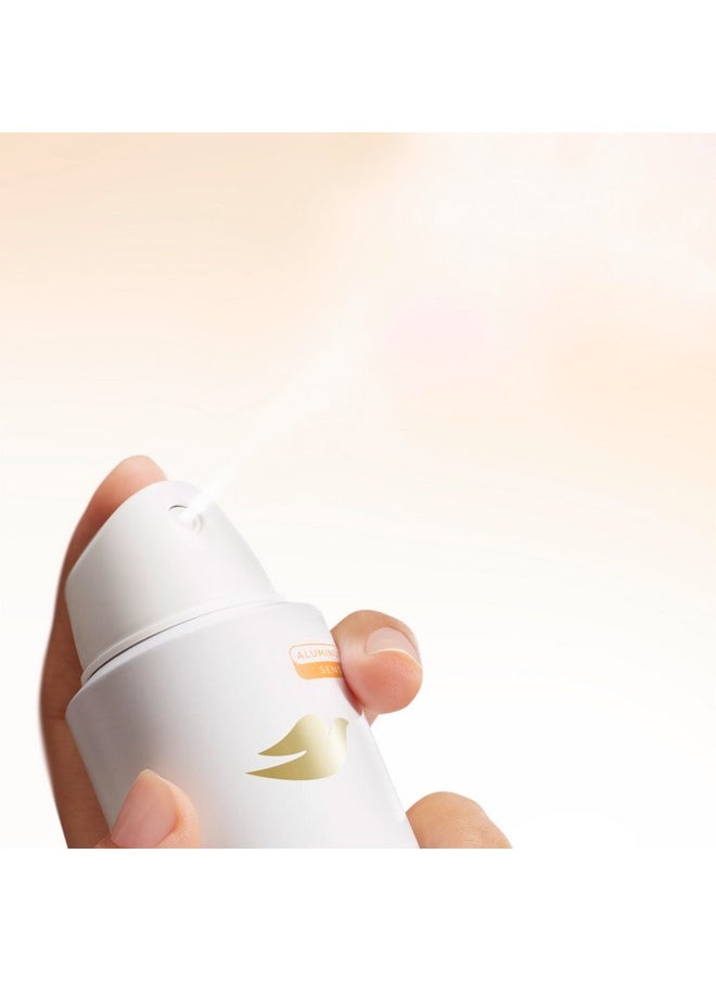 Dove Whole Body Deodorant Cooling Spray Peach & White Tea Aluminum Free 4oz