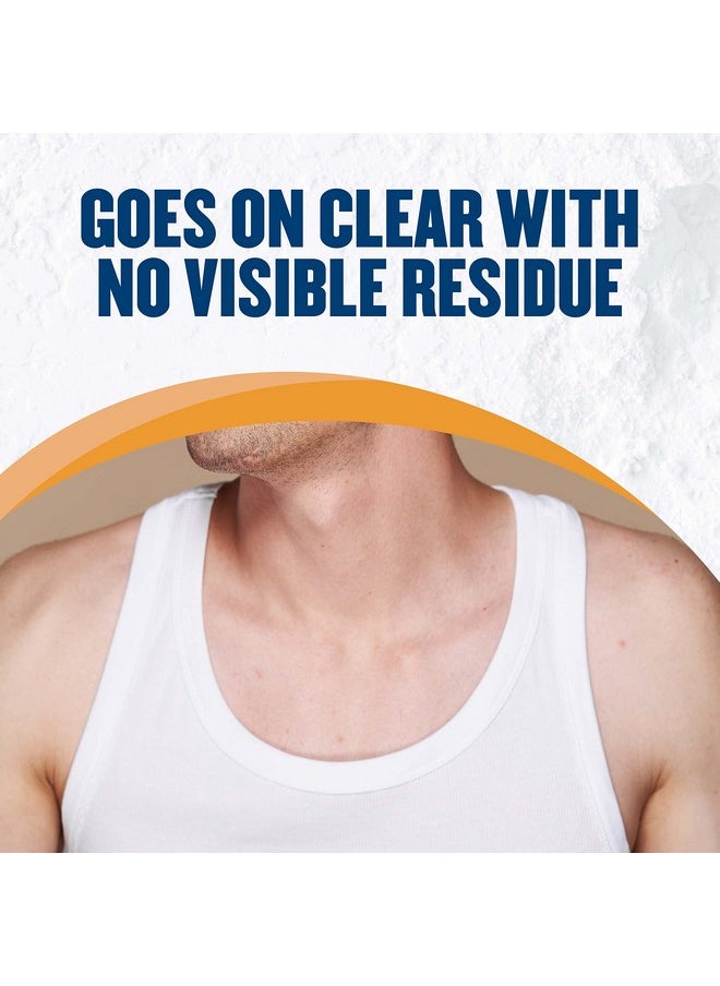 Gold Bond No Mess Clear Invisible Body Powder Spray, 7 oz., Absorbs Odor-Causing Sweat