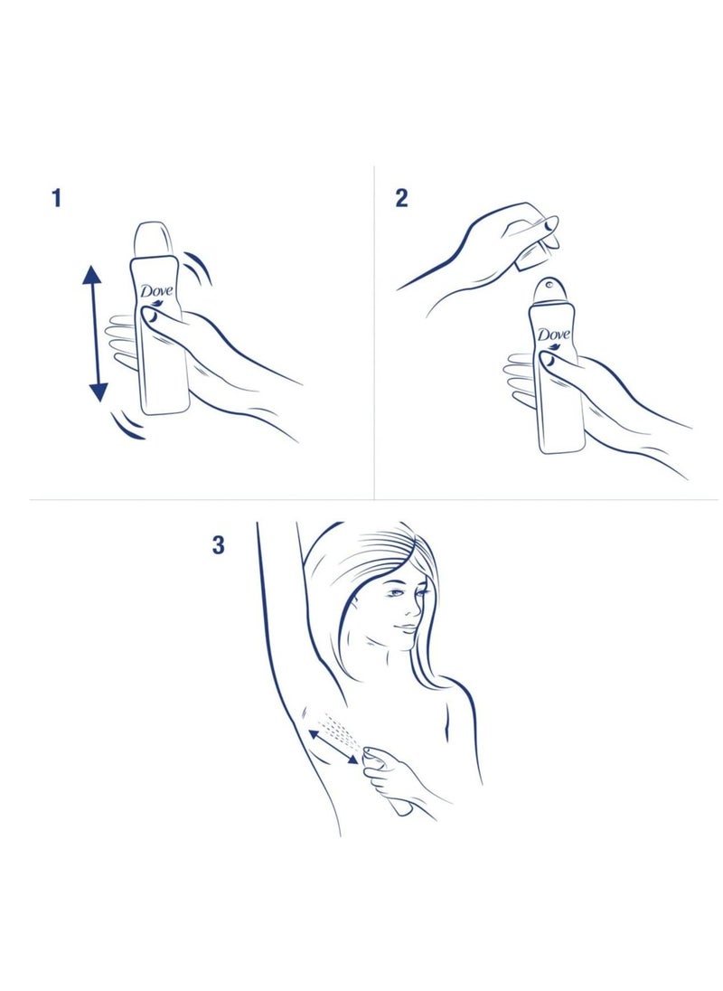 Go Fresh Antiperspirant Deodorant Pomegranate and Lemon 250ml (Pack of 6pcs)