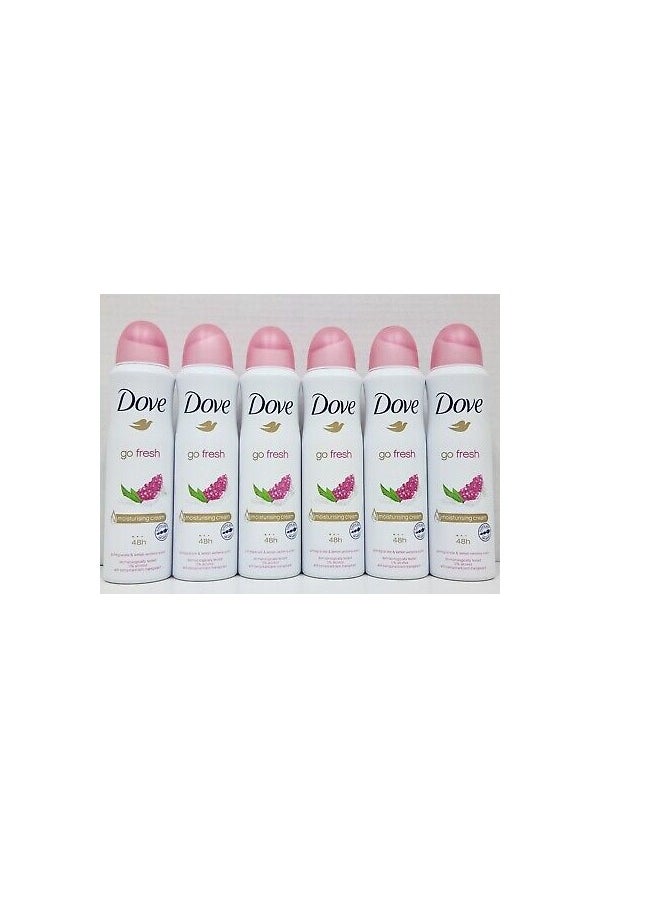 Go Fresh Antiperspirant Deodorant Pomegranate and Lemon 250ml (Pack of 6pcs)