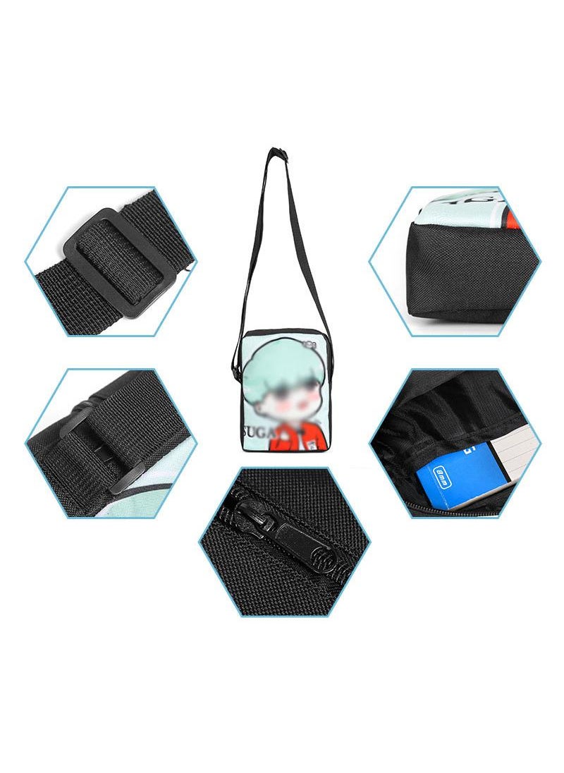 3 Pcs Cartoon the Amazing Digital Circus Backpack Set