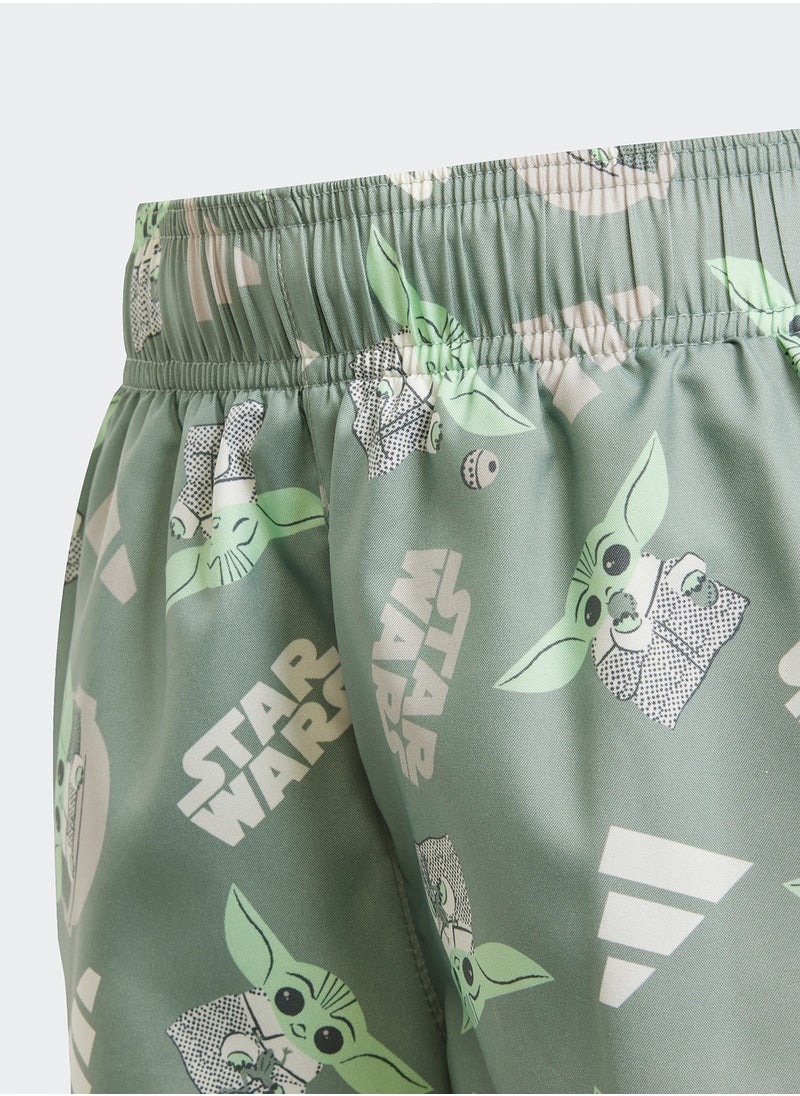 Kids 5'' Star Wars Mandalorian Swim Shorts