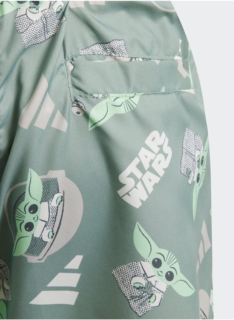 Kids 5'' Star Wars Mandalorian Swim Shorts