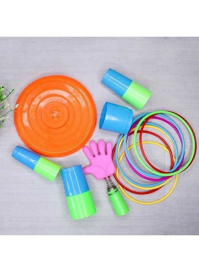 Prime Target Ring Toss Quoits Circle Throwing Game| Big Size Indoor Outdoor Game for Kids (Quoits Game)