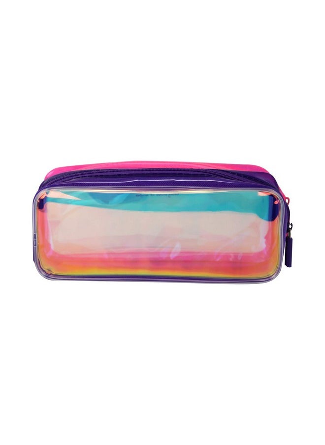 Smily kiddos Gleamy Pencil Pouch (Pink)