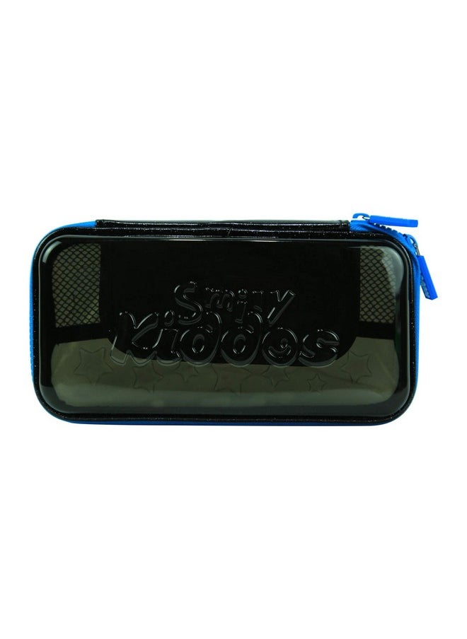 Smily Kiddos | Smily PVC Pencil Case (Black) | Transparent Hardtop Pencil Box | Star Pencil Box for Kids | kids Pencil case